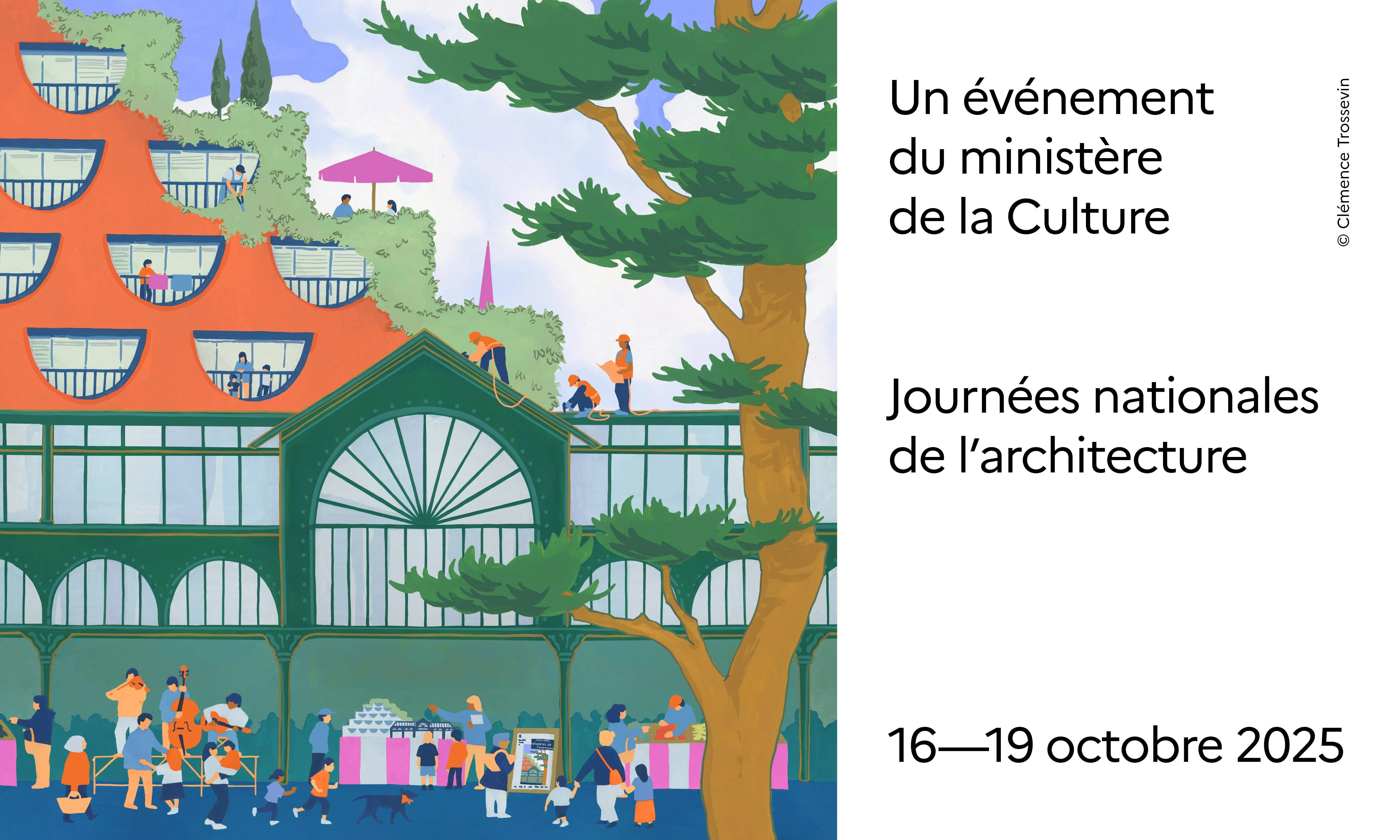 visuel des Journées de l'architecture