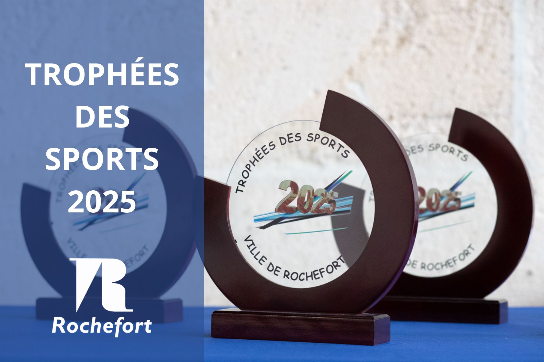 Visuel du trophées des sports 2025