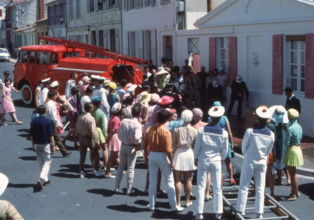 Tournage rue Demoiselles de Rochefort