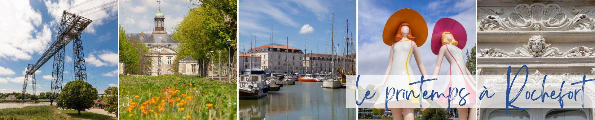 Printemps 2026 plusieurs vues de Rochefort