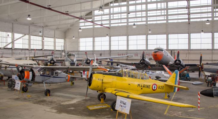 Exposition du musée d'aéronautique navale