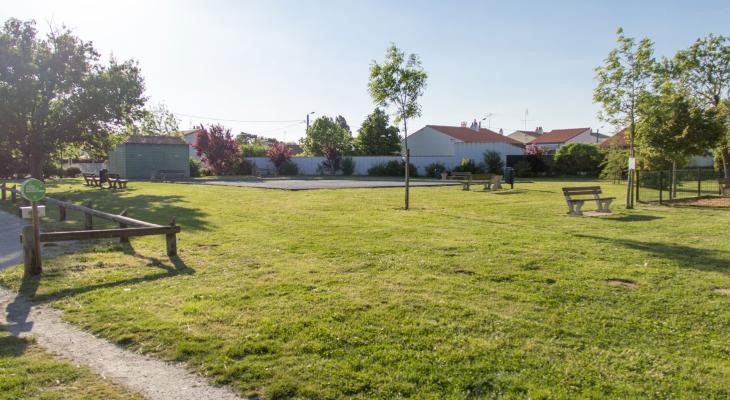 Terrain de pétanque du parc La Forêt