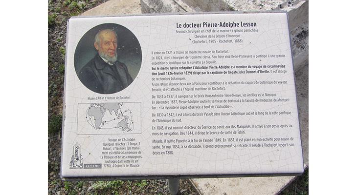 la plaque