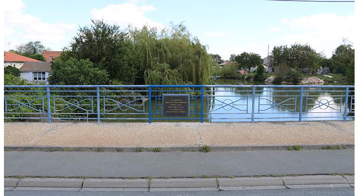 la plaque dans son environnement