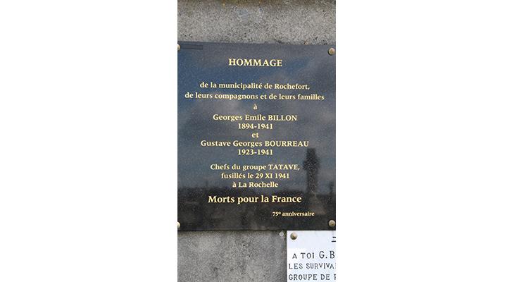 la plaque