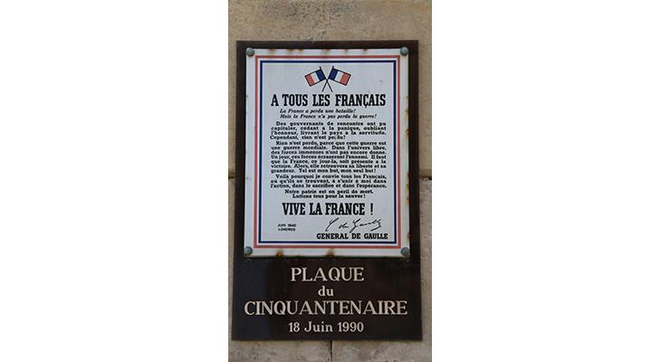 la plaque