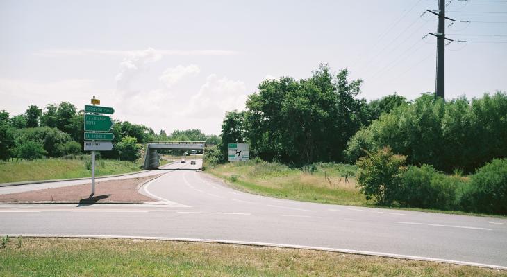 Rond-point Grand bel Air 2009