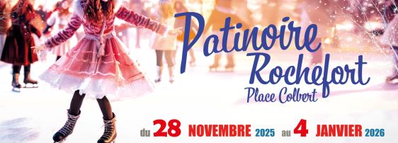 Patinoire de Rochefort du 28 novembre 2025 au 4 janvier 2026
