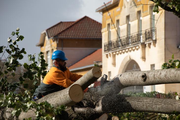 Tempete Domingos à Rochefort