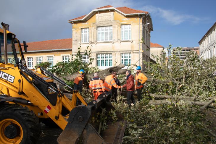 Tempete Domingos à Rochefort
