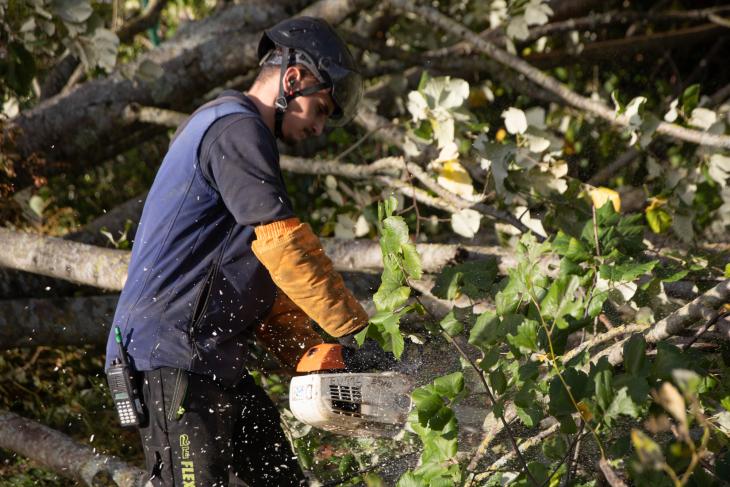 Tempete Domingos à Rochefort