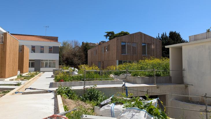 Travaux de l'ancienne école Colbert