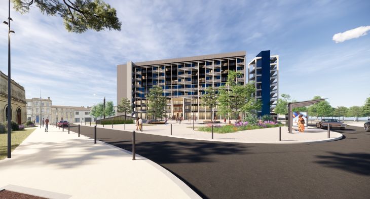 perspective Porte Saint-Charles