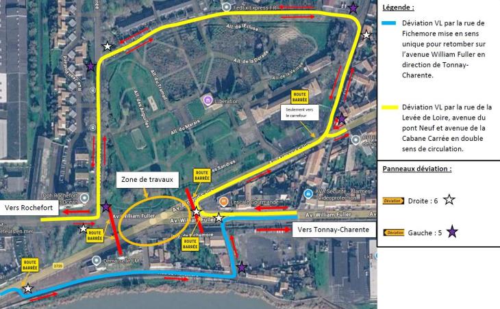 plan de déviation