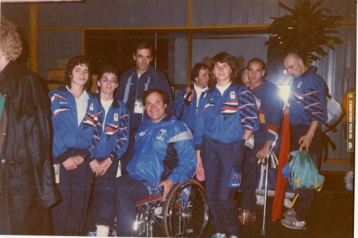 1988 Jeux paralypique Séoul natation