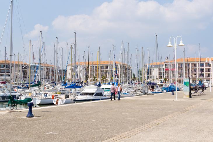 Bateaux au port de plaisance de Rochefort