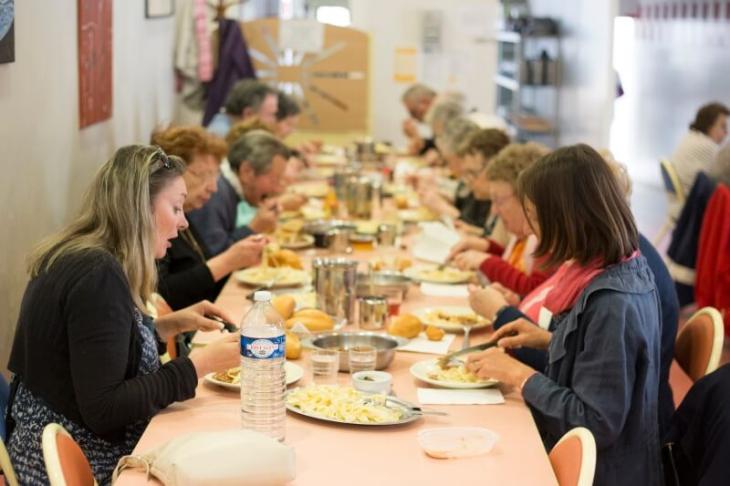 repas au restaurant du CCAS