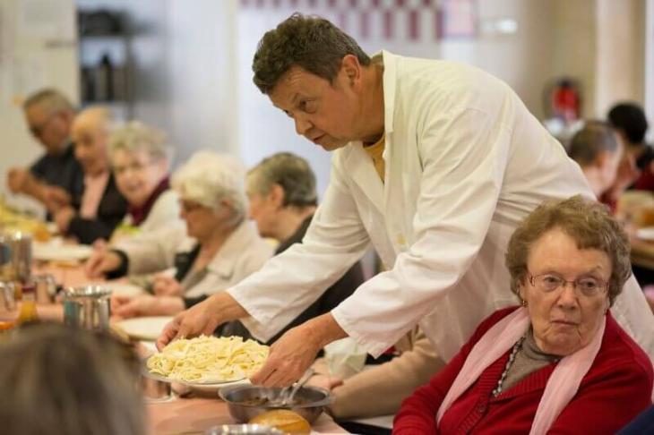 repas au restaurant du CCAS