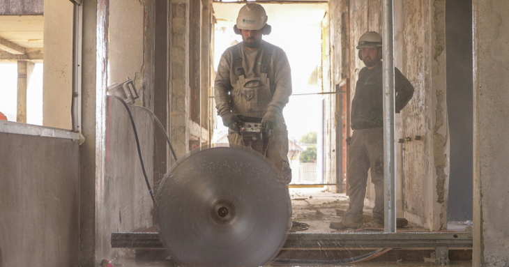 Démolition Hopital St Charles Rochefort