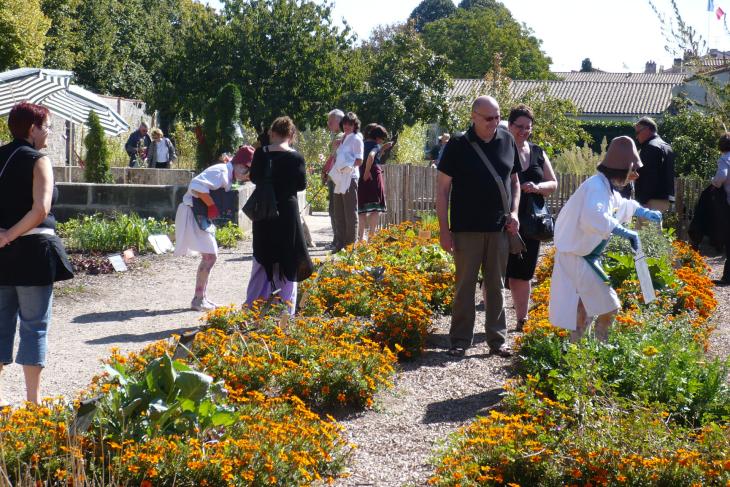Visite du Potager du Roy