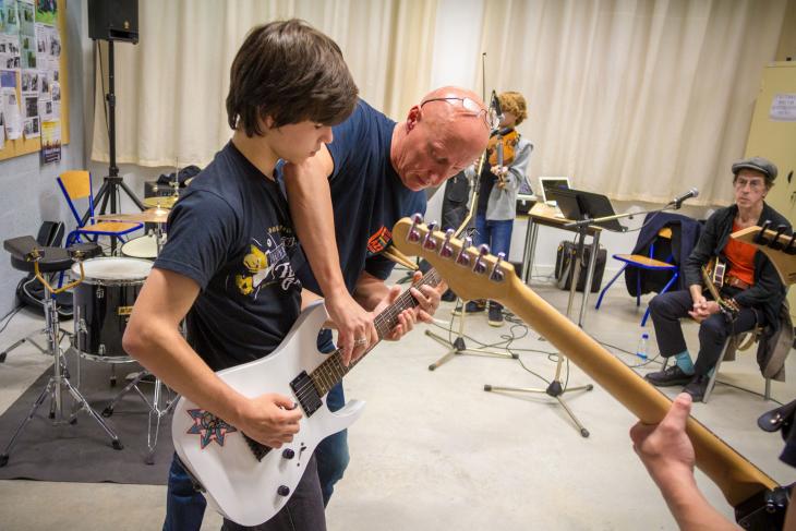 Répétition de la Rock School Rochefort