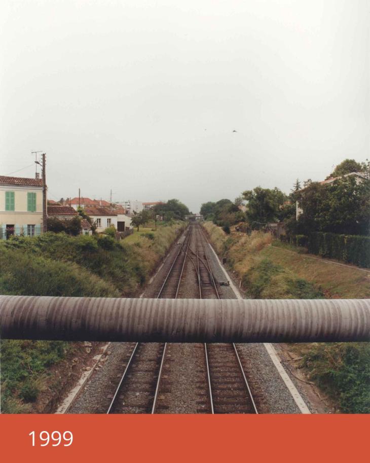 Voie ferrée du Pont des cheminots 1999