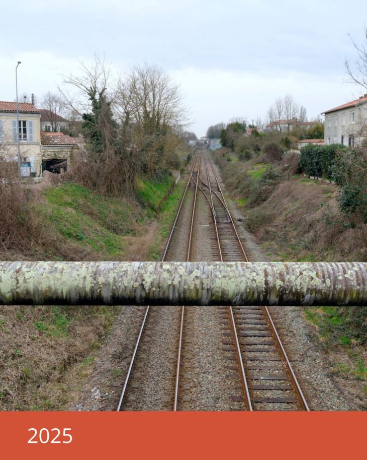 Voie ferrée du Pont des cheminots 2025