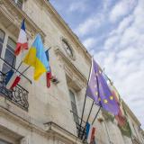 photo drapeau Ukraine 