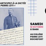 Visuel dictée Pierre Loti 