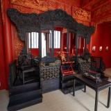 photo du trône dans la salle chinoise