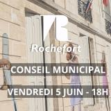 visuel du conseil municipal du vendredi 5 juin 