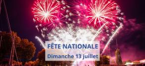 Fête nationale faux d'artifice