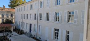 bâtiment de la Galissonnière vu de la cour intérieur