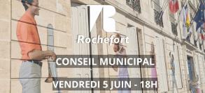 visuel du conseil municipal du vendredi 5 juin 